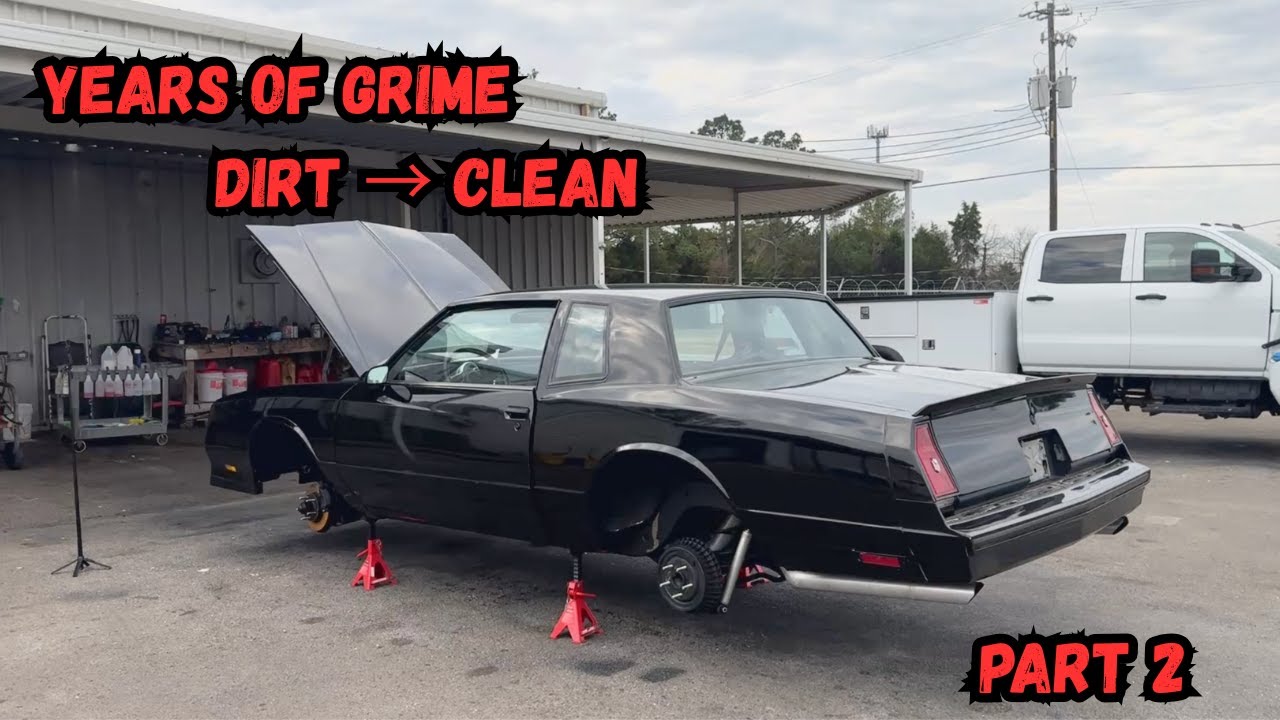 1986 Monte Carlo SS Full Restoration | Step 2: Underbody & Engine Bay Deep Clean