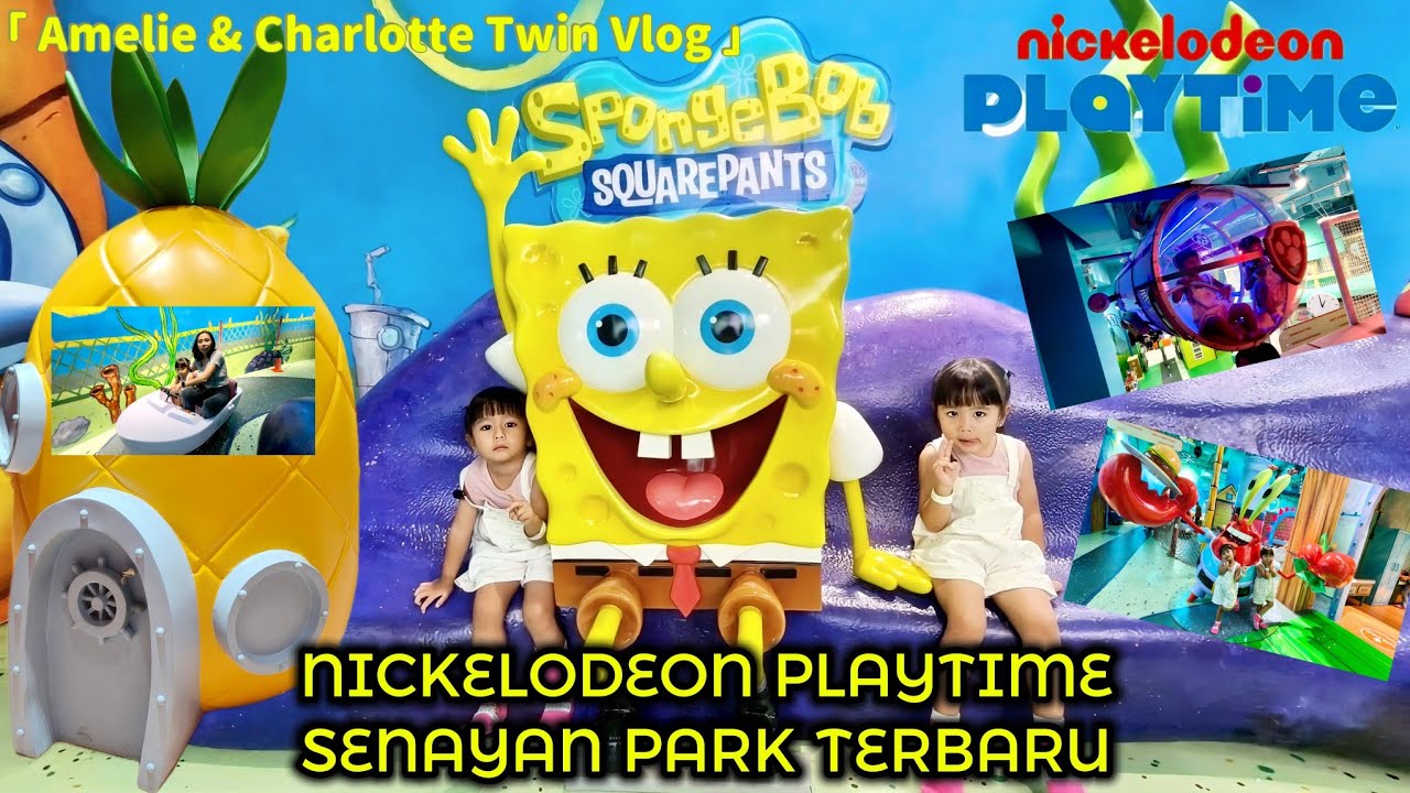 NICKELODEON PLAYTIME SENAYAN PARK NEW OPENING | THE NEWEST KIDS PLAYGROUND IN JAKARTA | FAMILY VLOG