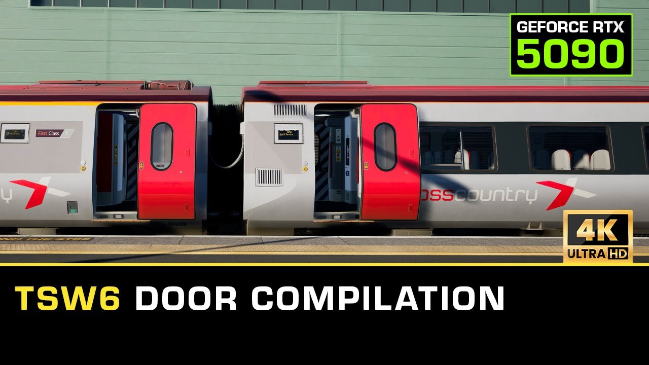 Train Sim World 6 - Doors Closing and Opening Sound & Animation Compilation (Special Edition Trains)