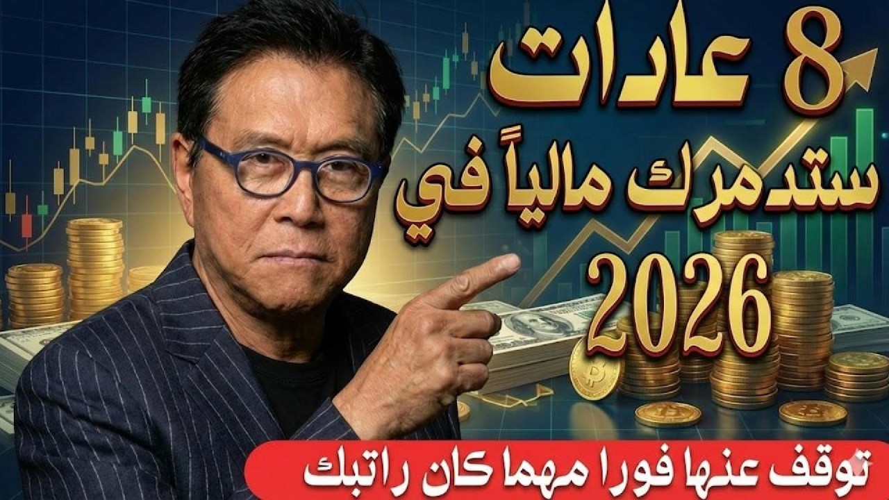 8 عادات تجعلك فقيراً مهما كان راتبك! (تخلص منها قبل 2026)