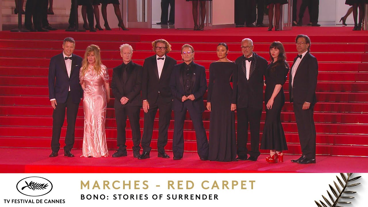 BONO: STORIES OF SURRENDER - Red carpet - VO - Cannes 2025