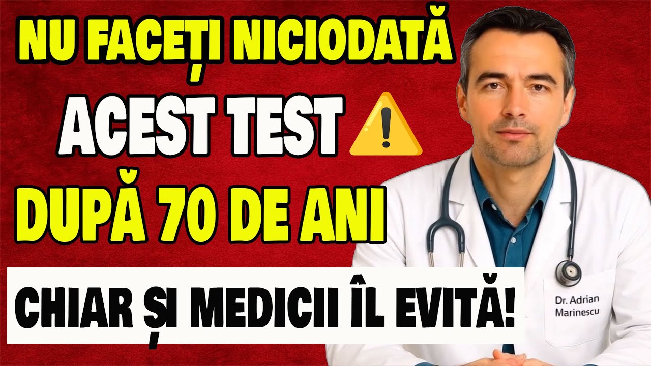 5 investigații medicale de EVITAT după 70 – pot face mai mult rău decât bine! | Dr. Adrian Marinescu