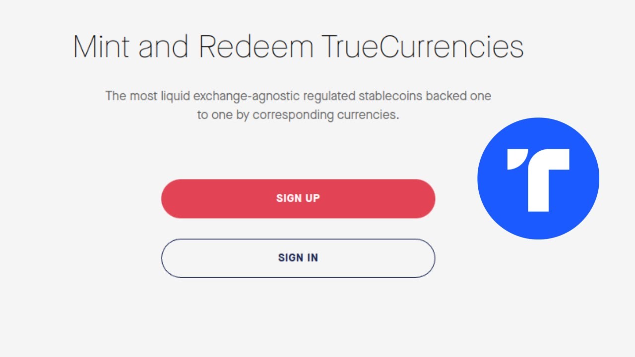 The TrueUSD stable coin. Faster Coinbase alternative?
