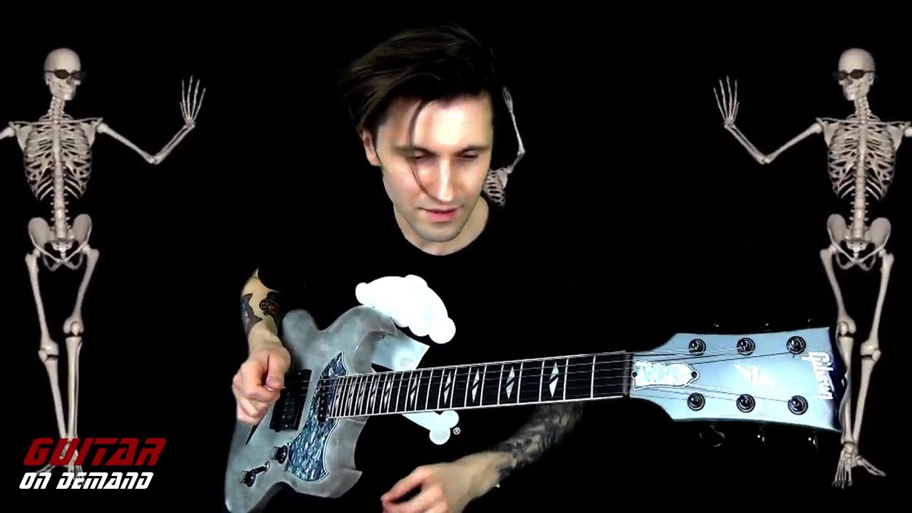 Hey Boy Hey Girl (Chemical Brothers) - metal guitar cover by Johnny Cassper [Gibson SG-Z]