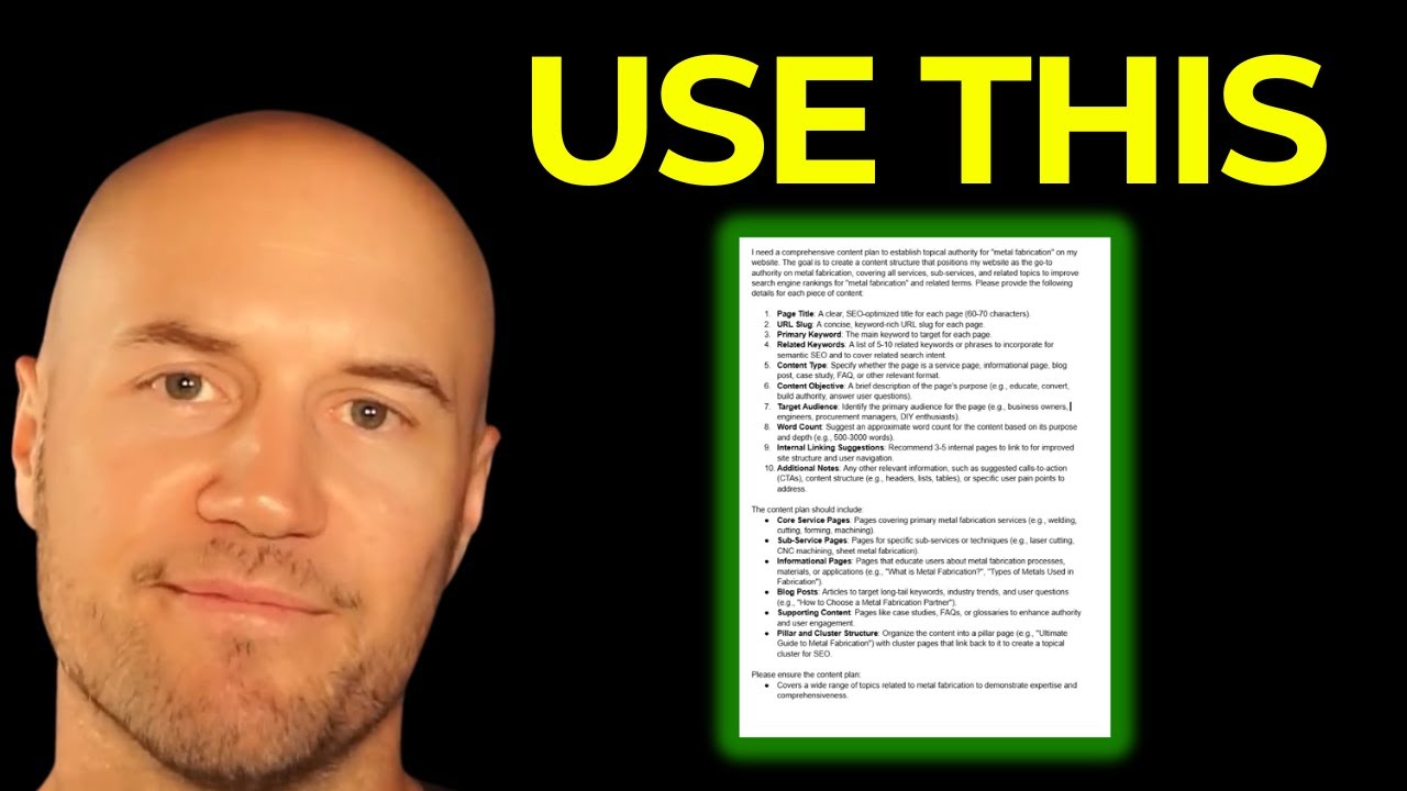 How I Build a Complete B2B Content Plan Using AI (EXACT Prompt)