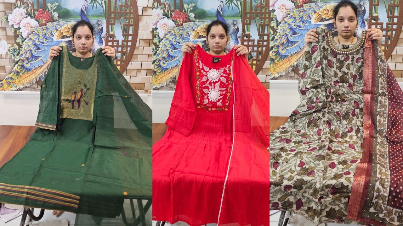 Most requested Collections mul chanderi &mul cotton kurti sets #Naari Collections