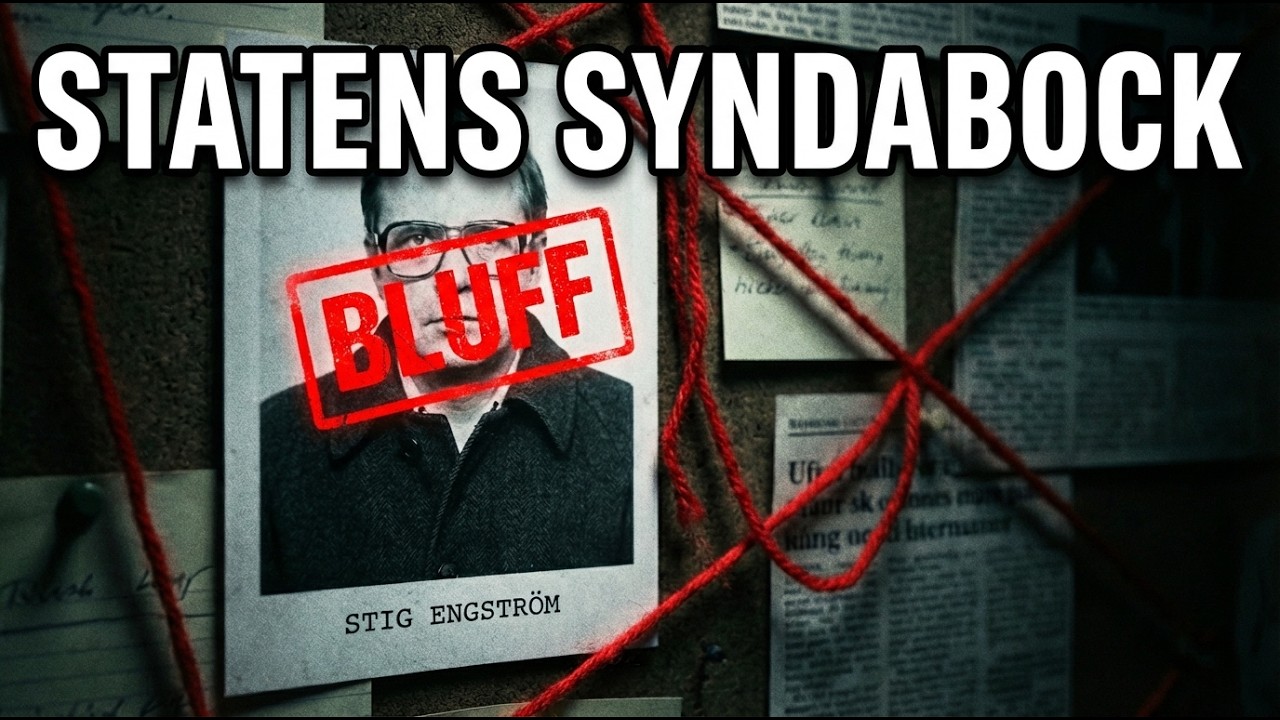 Palmemordets Officiella BLUFF: Varför de LJÖG om Stig Engström (Hela Sanningen)