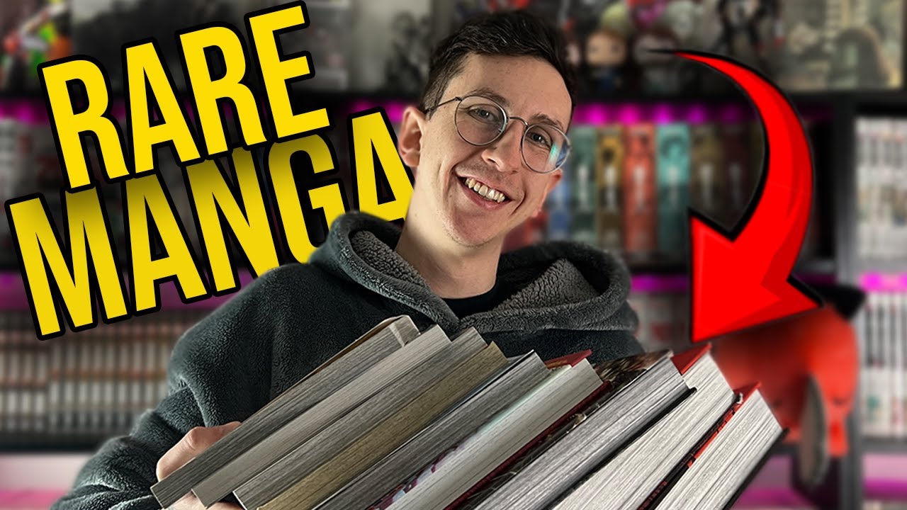this MANGA HAUL has my RAREST manga ever!
