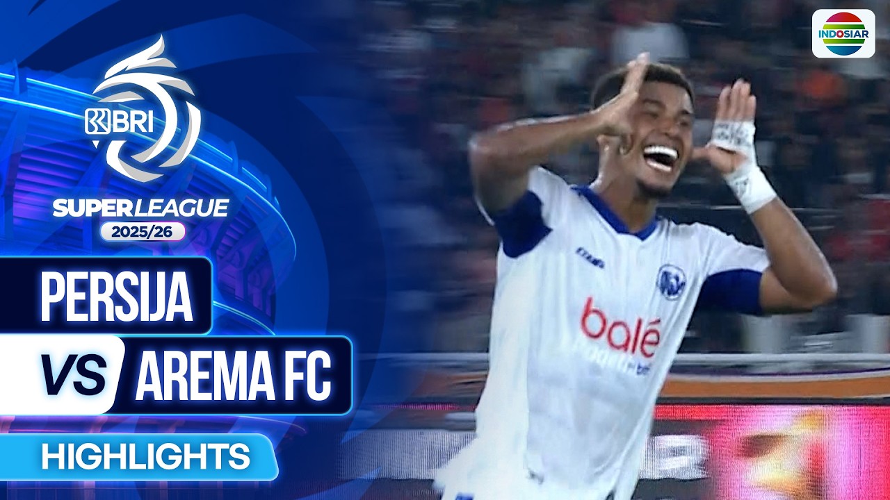 Persija VS Arema FC - Highlights | BRI Super League 2025/26