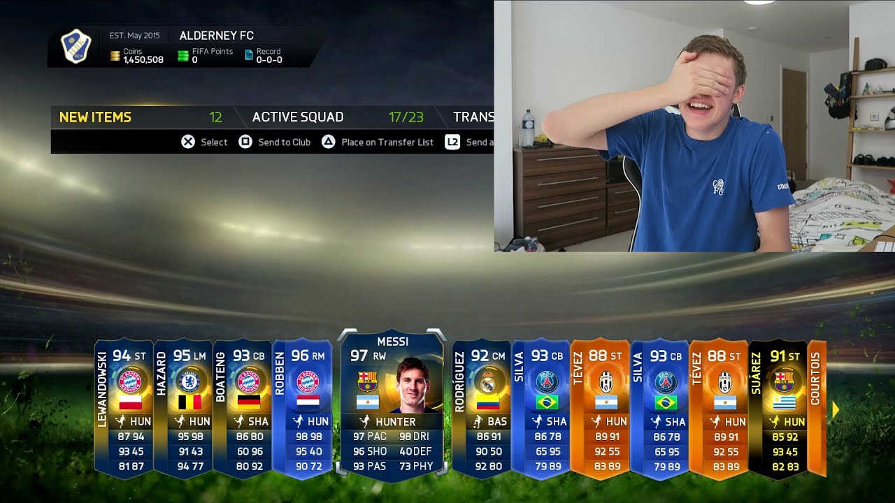 OMFFGGG!! - SO MANY 90+ RATED BLUES IN 100K PACKS - FIFA 15