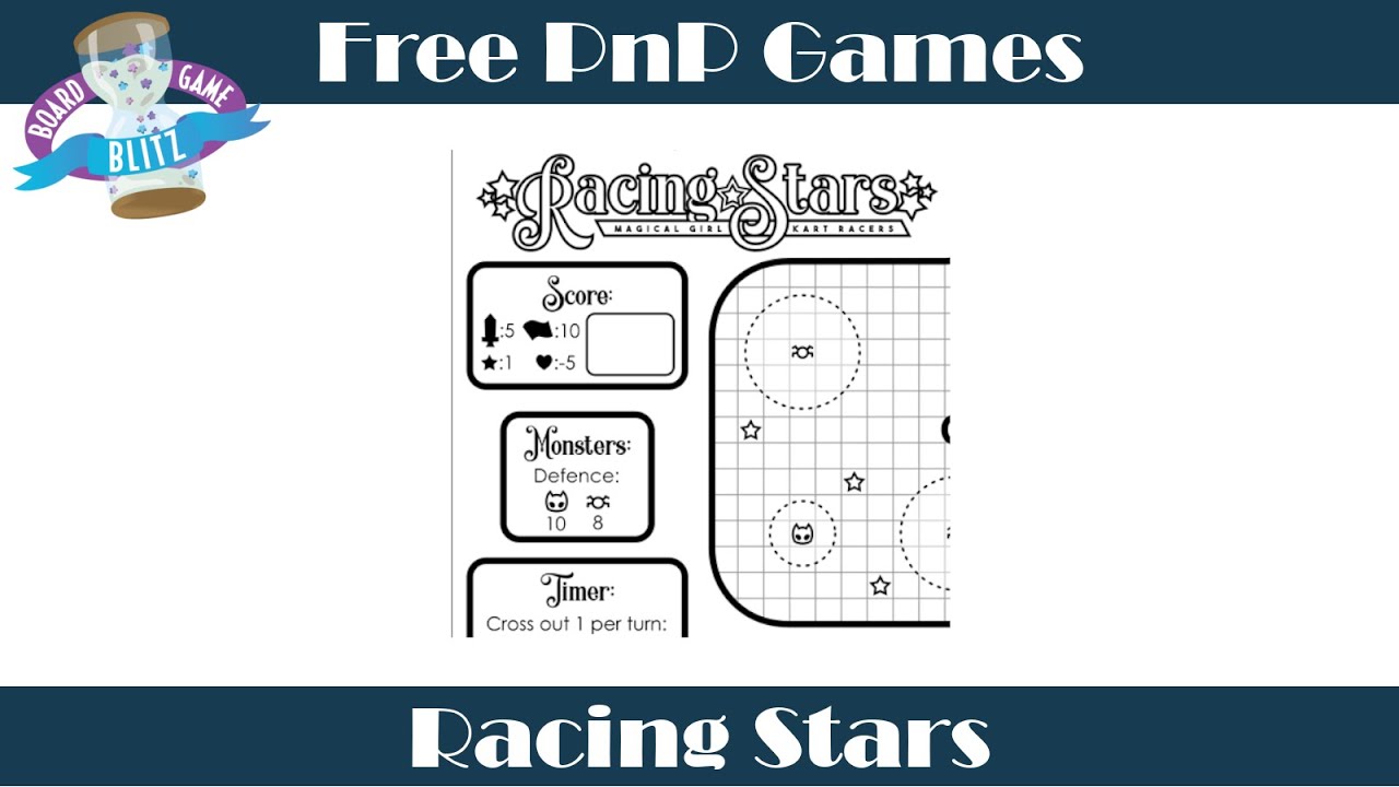 Free PnP Games: Racing Stars Overview