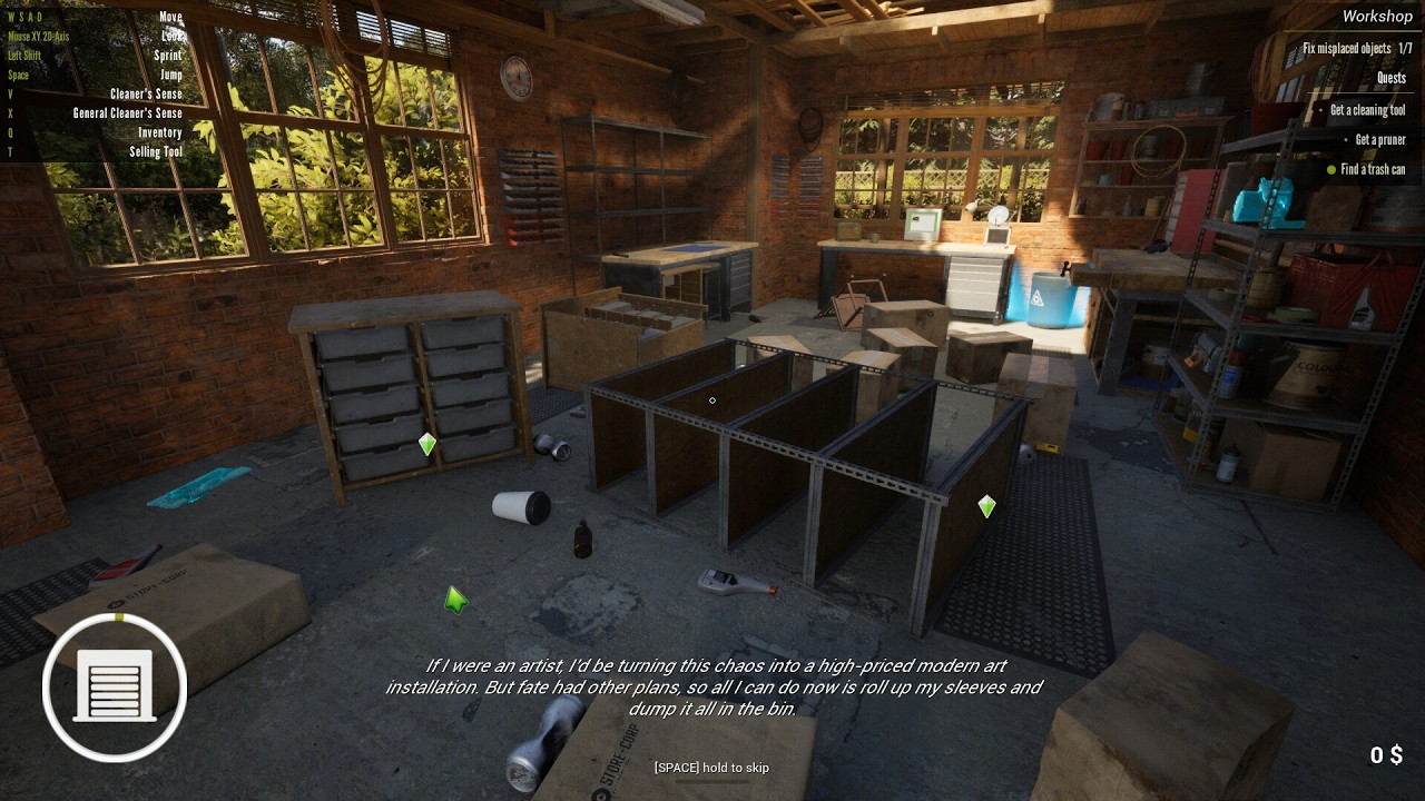 Overgrown Cleaner Demo (New Simulator game )