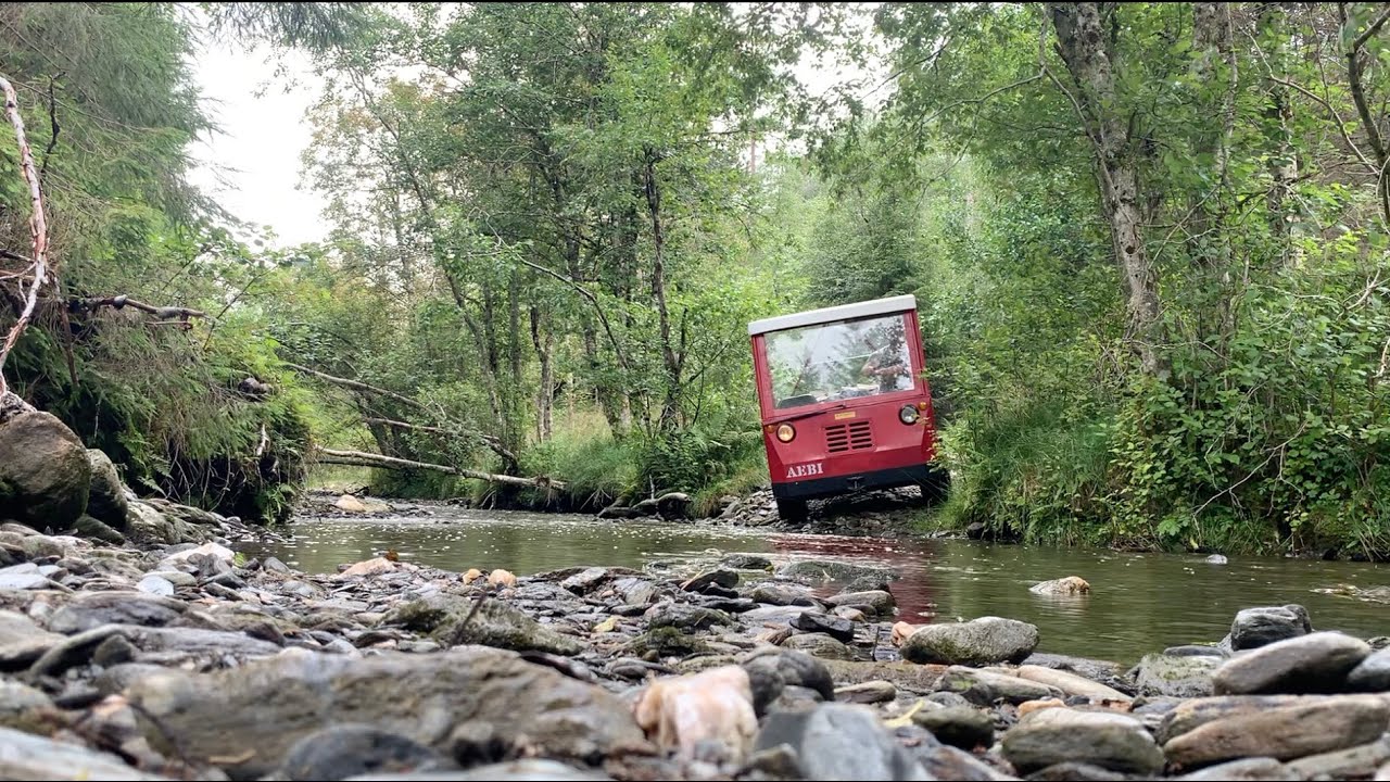 Aebi tp20 Over smal river