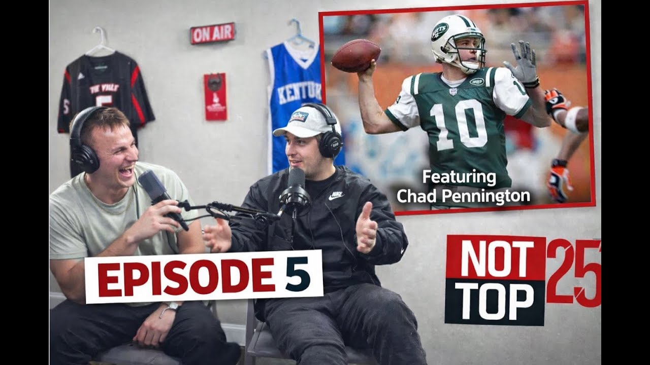Talking Shop with Former NFL QB Chad Pennington + Stories from Marshall, the NFL, and Sayre.