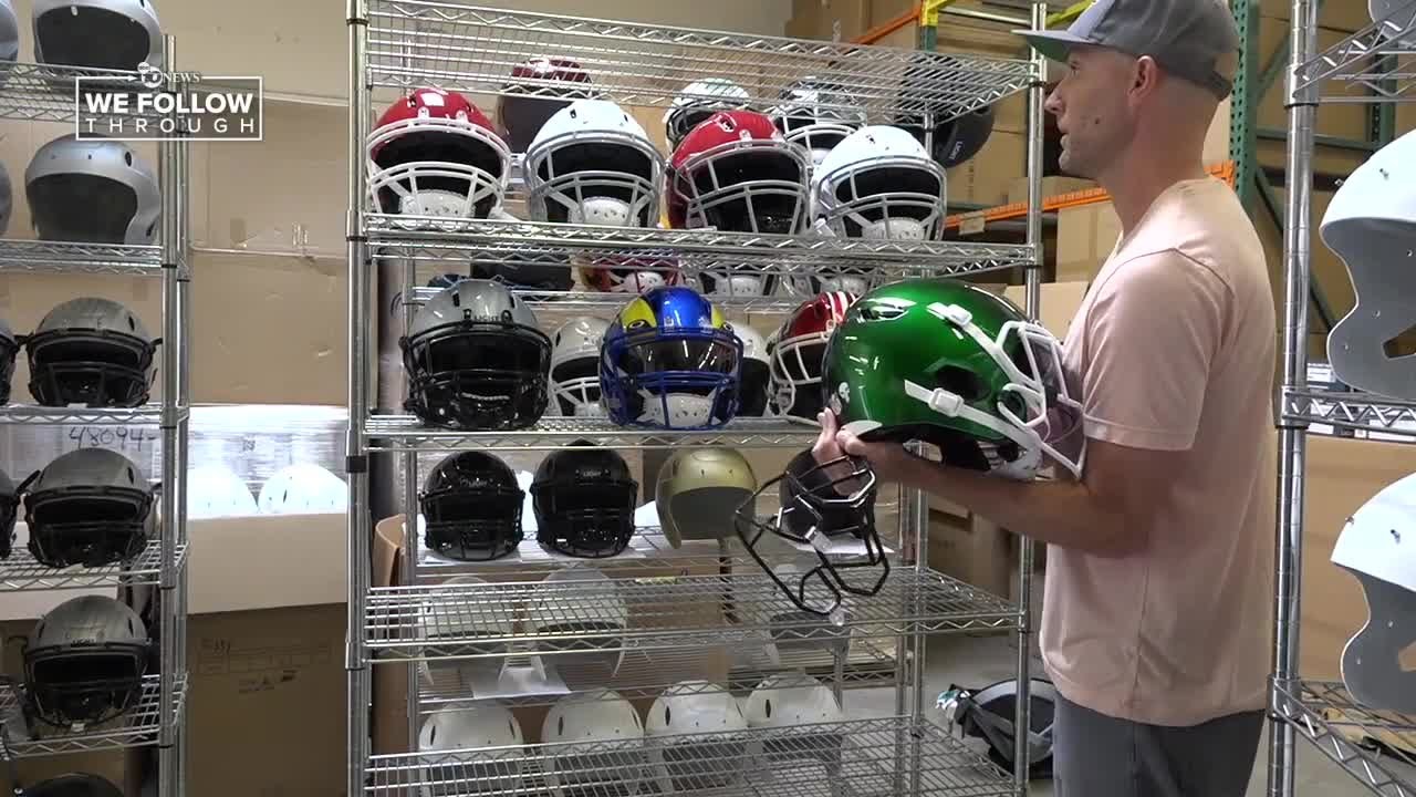 Carlsbad company develops new helmets to reduce injuries