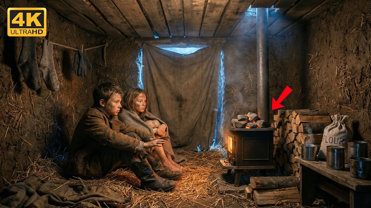 They Ran from the Orphanage and Found a Snow-Buried Shelter That Changed Their Lives Forever
