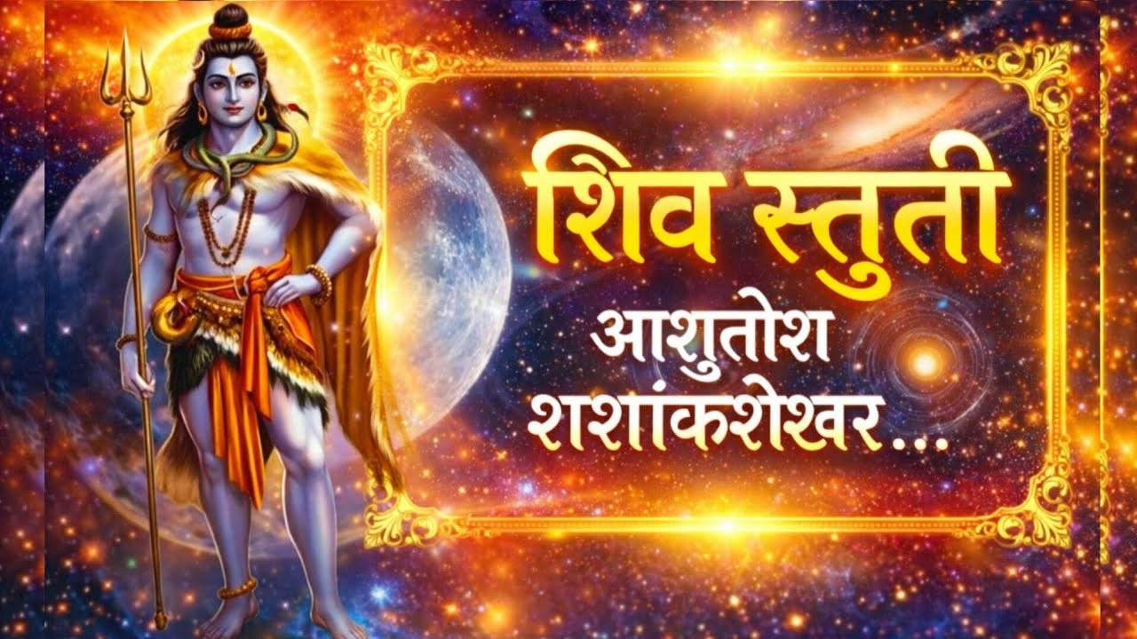 आशुतोष शशांकशेखर चन्द्रमाउली चिदंबरा #yougalsarovarbhakti 