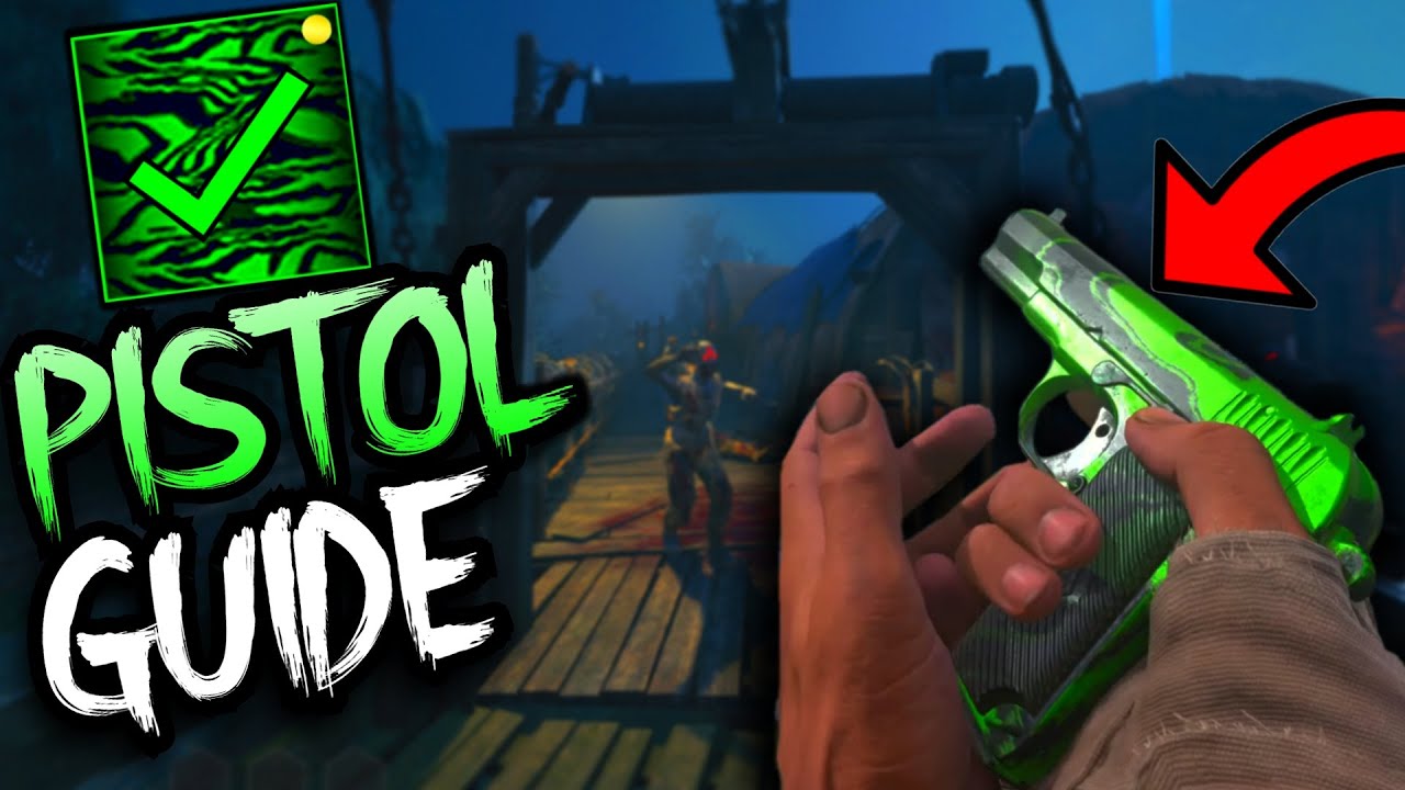 The EASIEST Way To Unlock Dark Aether PISTOLS! (Vanguard Zombies Round Based Dark Aether Guide)