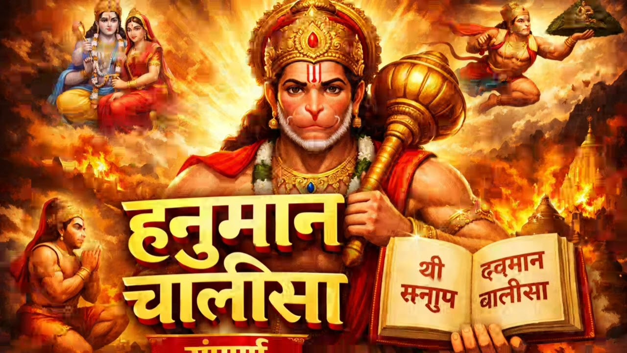 Hanuman Chalisa Full | हनुमान चालीसा सम्पूर्ण | Shree Hanuman Chalisa | Bajrangbali Bhajan 
