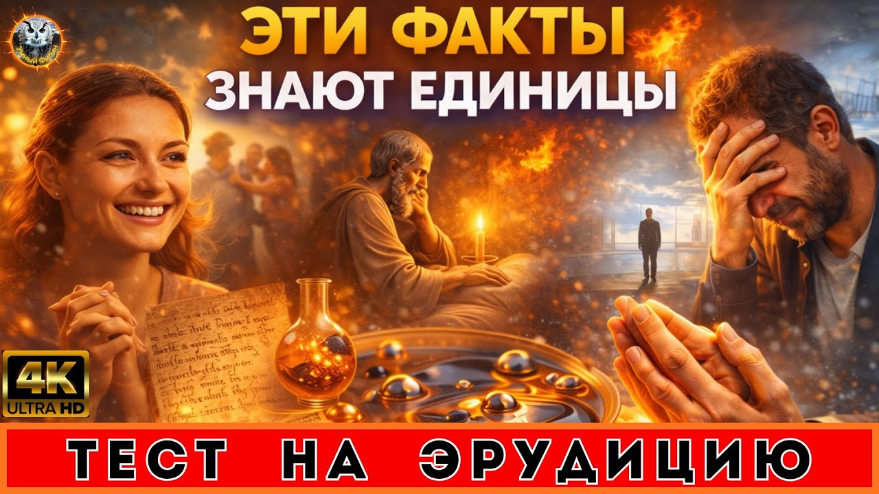 Интересные факты, о которых редко говорят | Проверь себя | тест на эрудицию