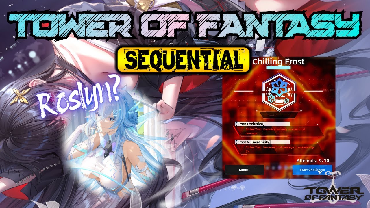 【TOF】ROSLYN NEW ROTATION ! Ft. LANA + VOID 2026 AND SEQUENTIAL FROST【ENG/ESP】#mmorpg #LANA #gacha