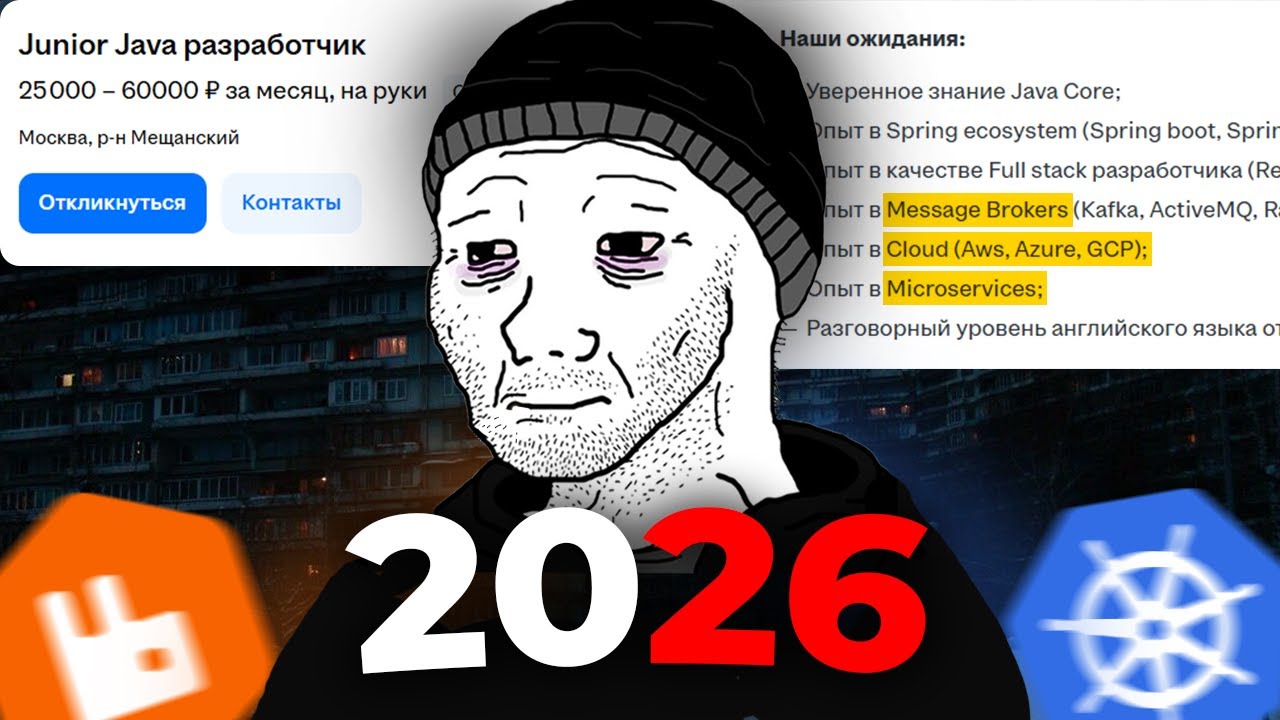 НЕРЕАЛЬНЫЕ ТРЕБОВАНИЯ к ДЖУНАМ в 2026 году