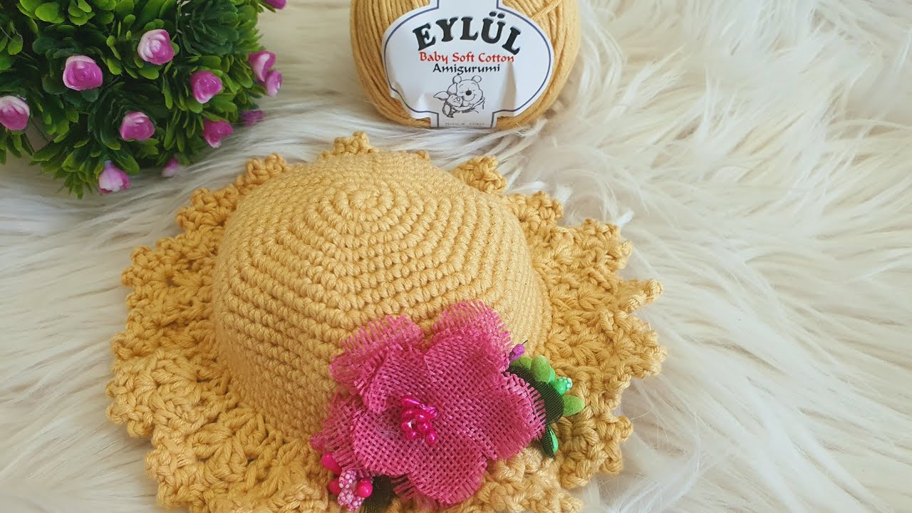 AMİGURUMİ BEBEK ŞAPKA TARİFİ #amigurumitarifleriücretsiz #amigurumi #örgübebek