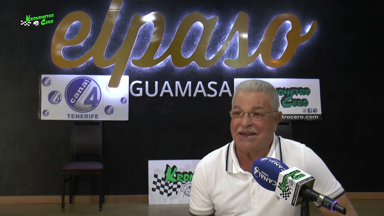 LOS PIONEROS DE CANARIAS  JUAN CARTAYA 2022 KRONOMETRO CERO