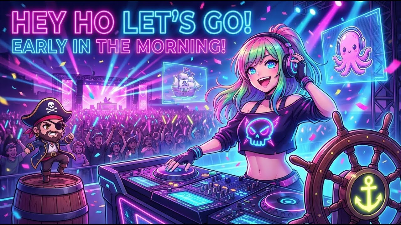 ⚓️ HEY HO LET'S GO! – Drunken Sailor (Ultra Nightcore) | NO COPYRIGHT Gaming & Gym Remix 🏴‍☠️🔥