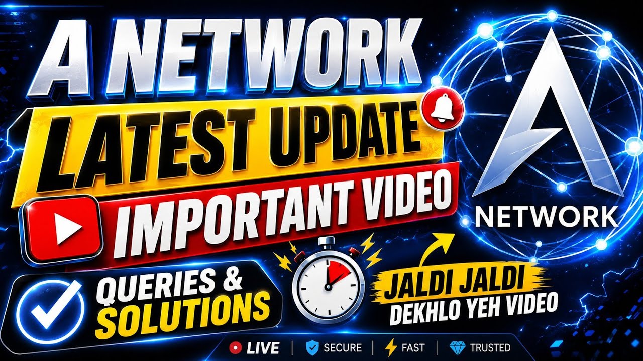 🚨A Network Latest Update ✅ Wallet Setup !! Recover Seed Phrase !! DEX Navigation !! #anetwork #anet