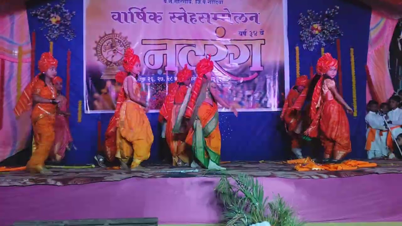 #आम्ही शिवकन्या अतिशय सुंदर #डान्स जिल्हा परिषद वरिष्ठ प्रा शाळा हिरडामाली येथील वार्षिक स्नेहसंमेलन