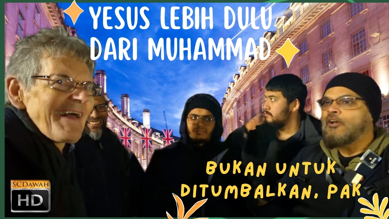 Yesus lebih dulu dari Muhammad? so what?! Hashim Vs Kristen  Speakers Corner  Hyde Park