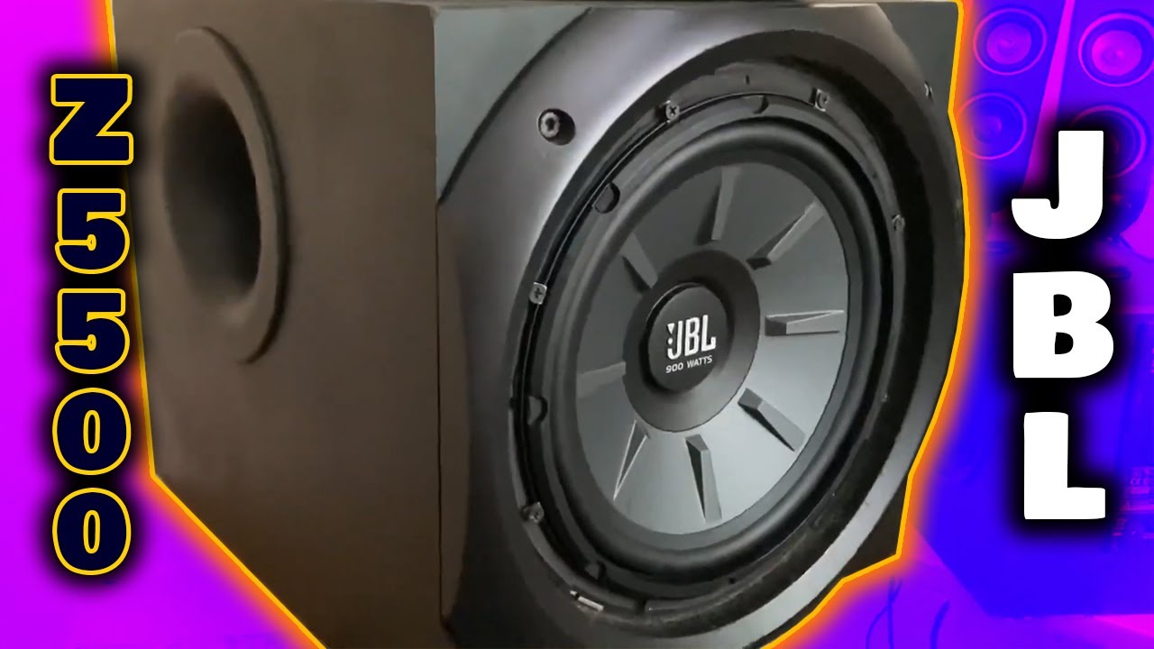 JBL SUB INSIDE LOGITECH Z5500 BOX — Видеоролики с басами от подписчиков [48]