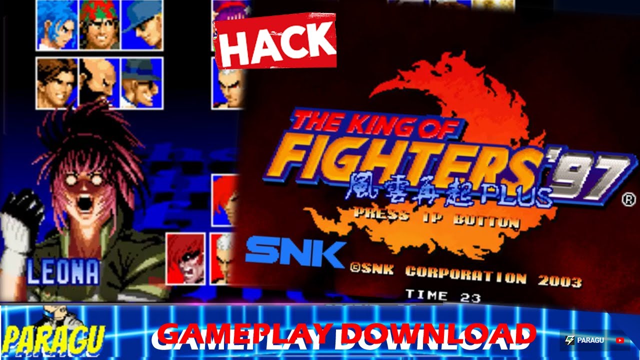 The King of Fighters 97 Plus HACK de Arcade [DOWNLOAD e GAMEPLAY]