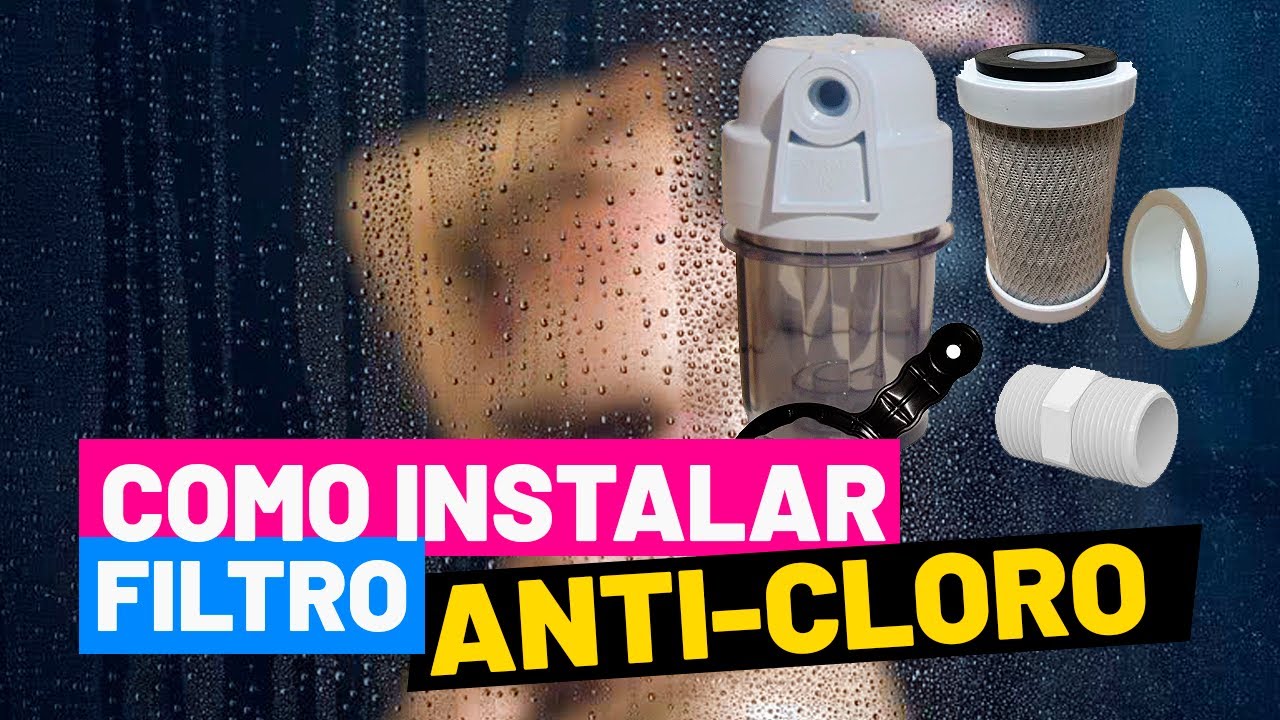 DERMATITE x CLORO | COMO INSTALAR FILTRO NO CHUVEIRO para ACABAR COM ALERGIA