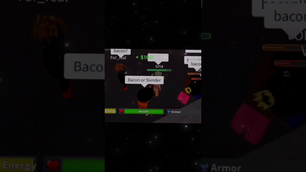 Slender or Bacon ( da hood )