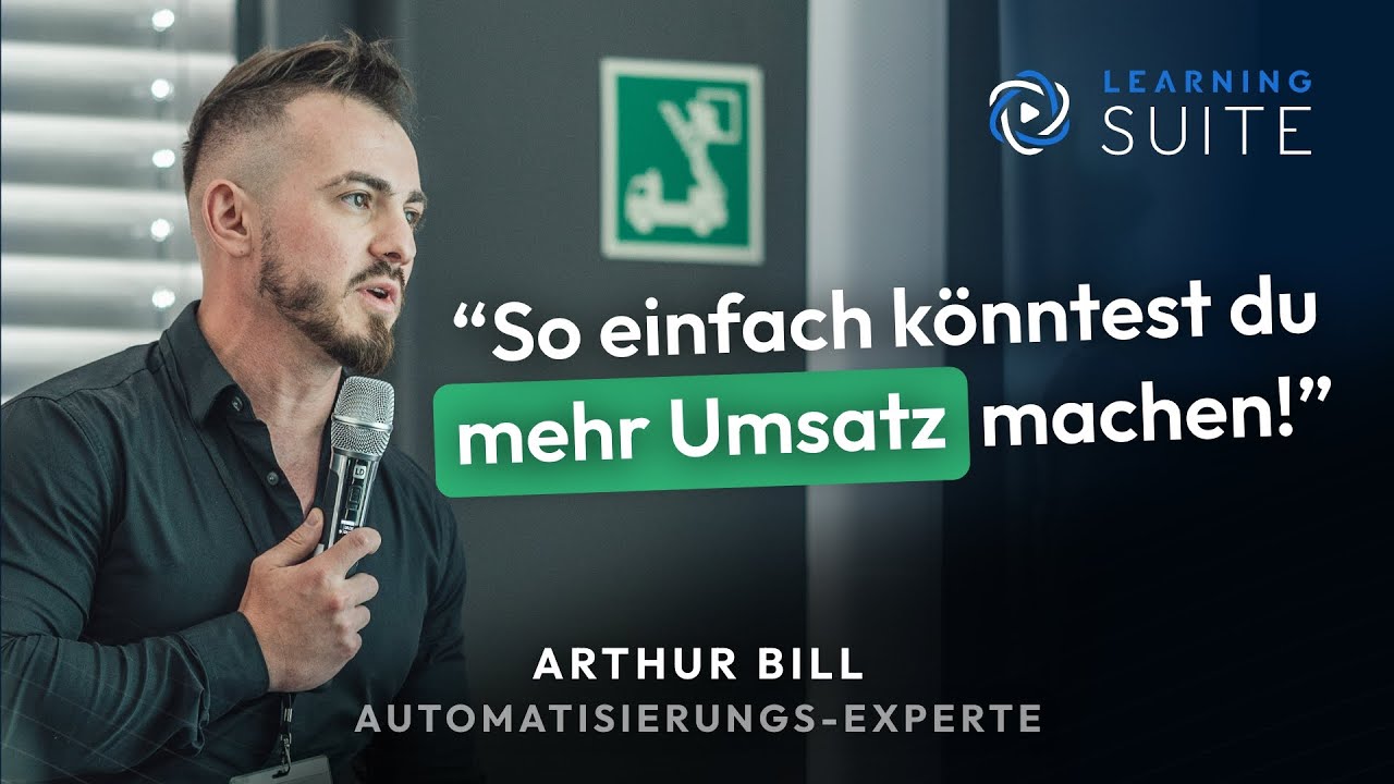 So läuft dein Business AUTOMATISCH (Automatisierungen für Agentur/Coaches - Vortrag von Arthur Bill)