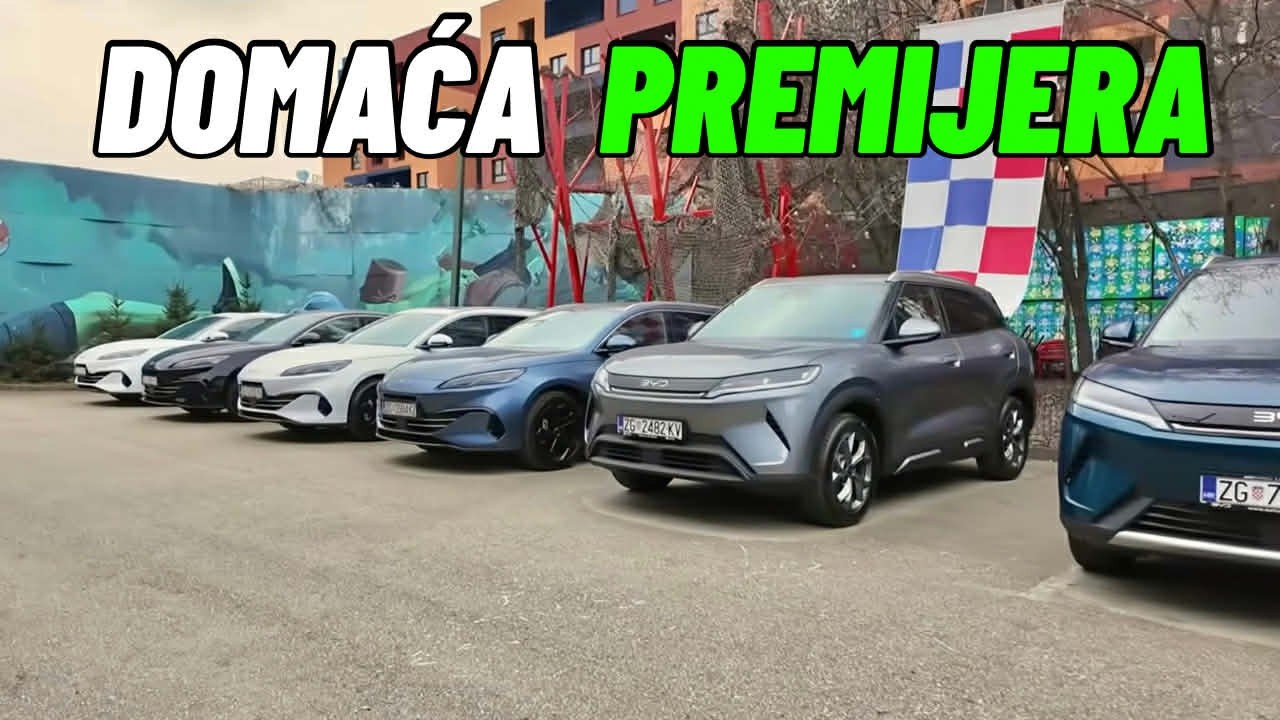 BYD je predstavio nove modele u Hrvatskoj - Domaća premijera