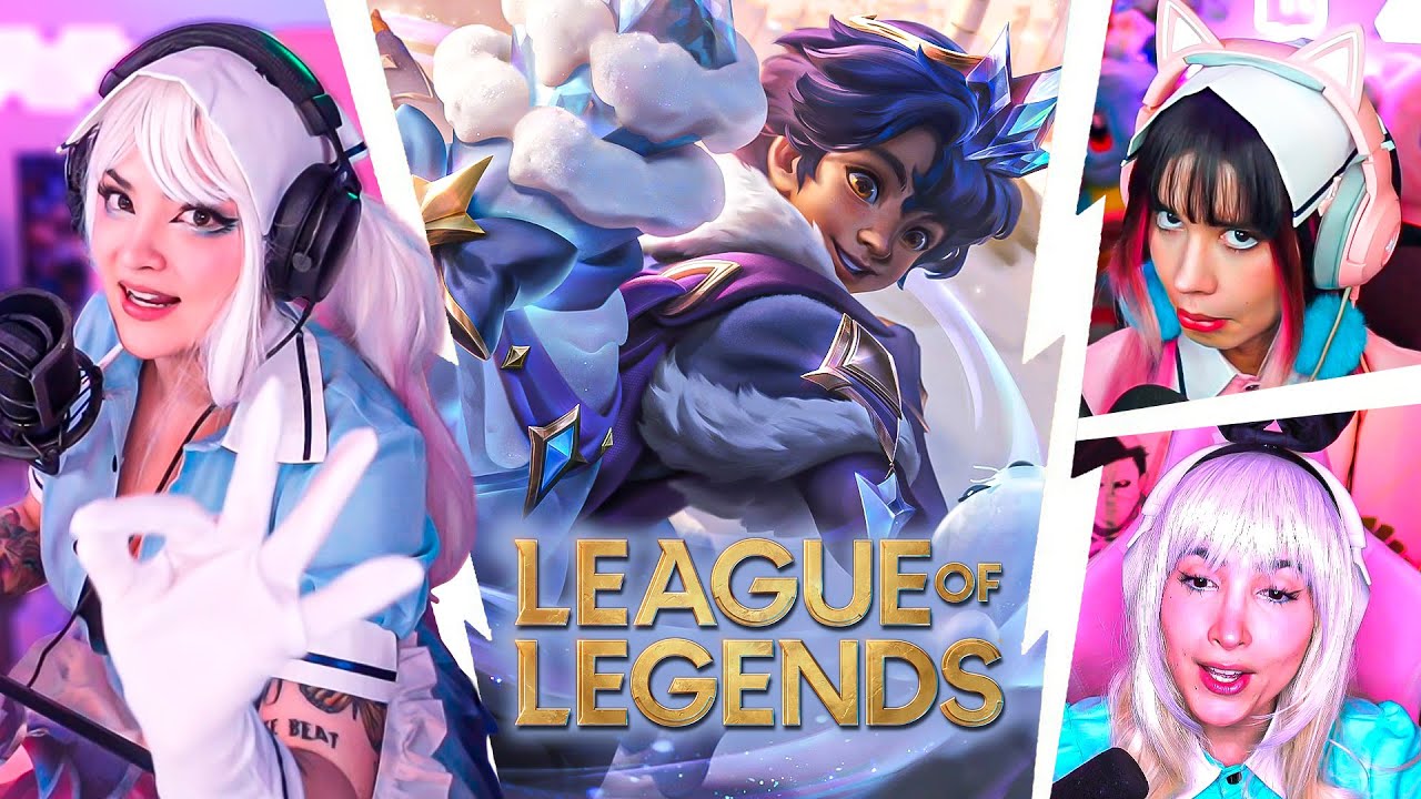 JUGANDO CON COSPLAY | CAPRI JUGANDO LEAGUE OF LEGENDS CON CRYSTALMOLLY Y NEZUMI