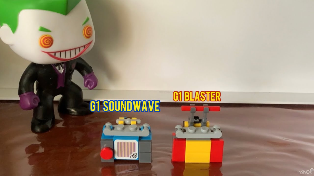Lego Transformers 32: G1 Blaster and G1 Soundwave V3