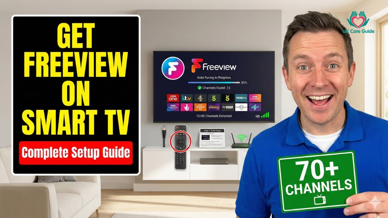 Простые шаги по установке Freeview на любой смарт-телевизор.