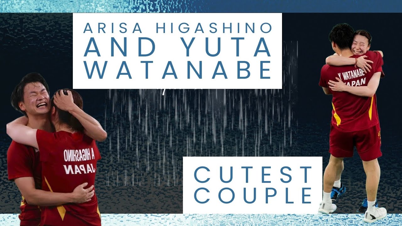 Cutest Couple Yuta Watanabe And Arisa Higashino #badminton #doubles #india #trickshots #highlights