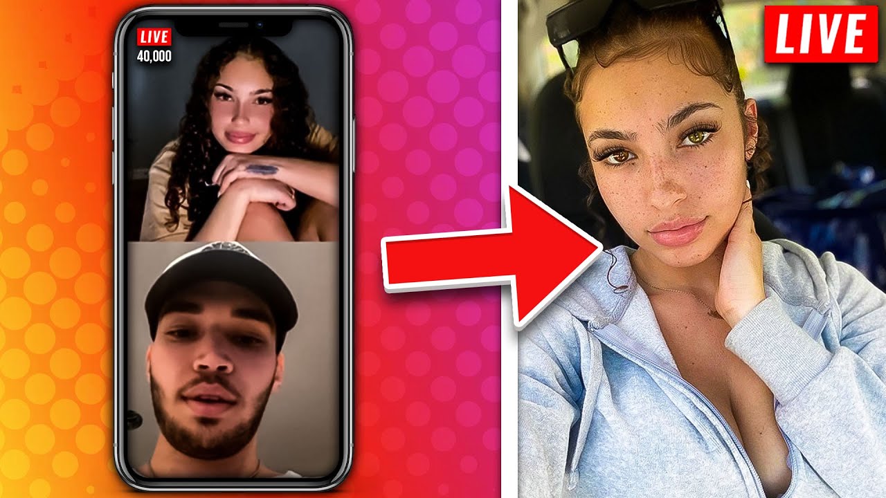 Adin goes on Ash Kaash's Instagram Live... (New Girlfriend?) 😍😱