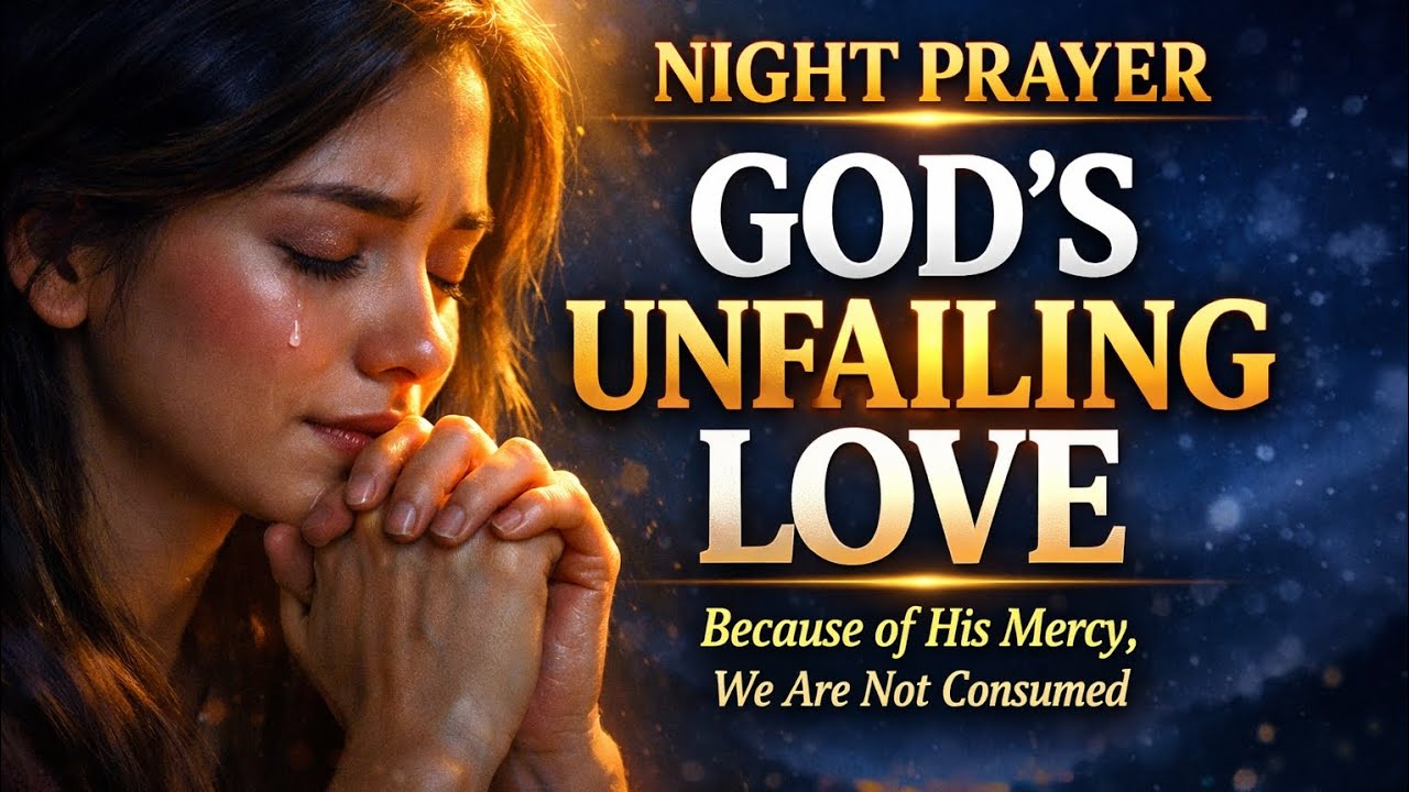 Before You Sleep, Hear This: God’s Unfailing Love Will Carry You Tonight.
