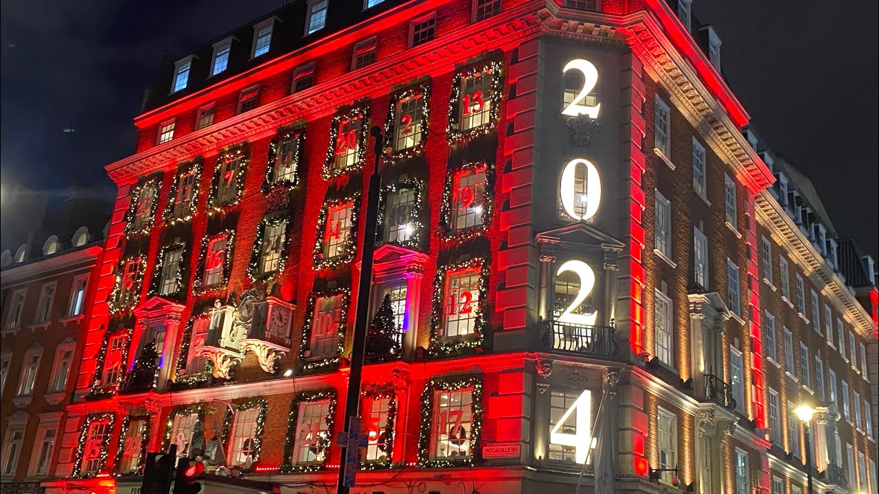 Fortnum and Mason windows & Christmas decorations 2024 London
