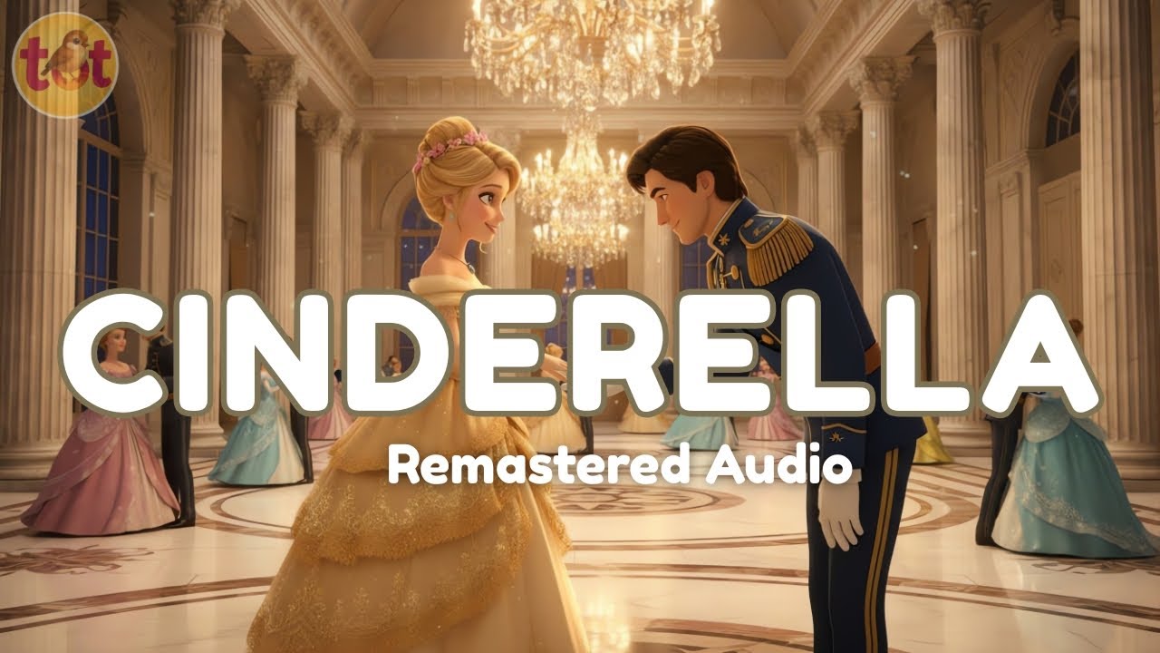 👗Cinderella | REMASTERED AUDIO | Classic Moral Story for Families
