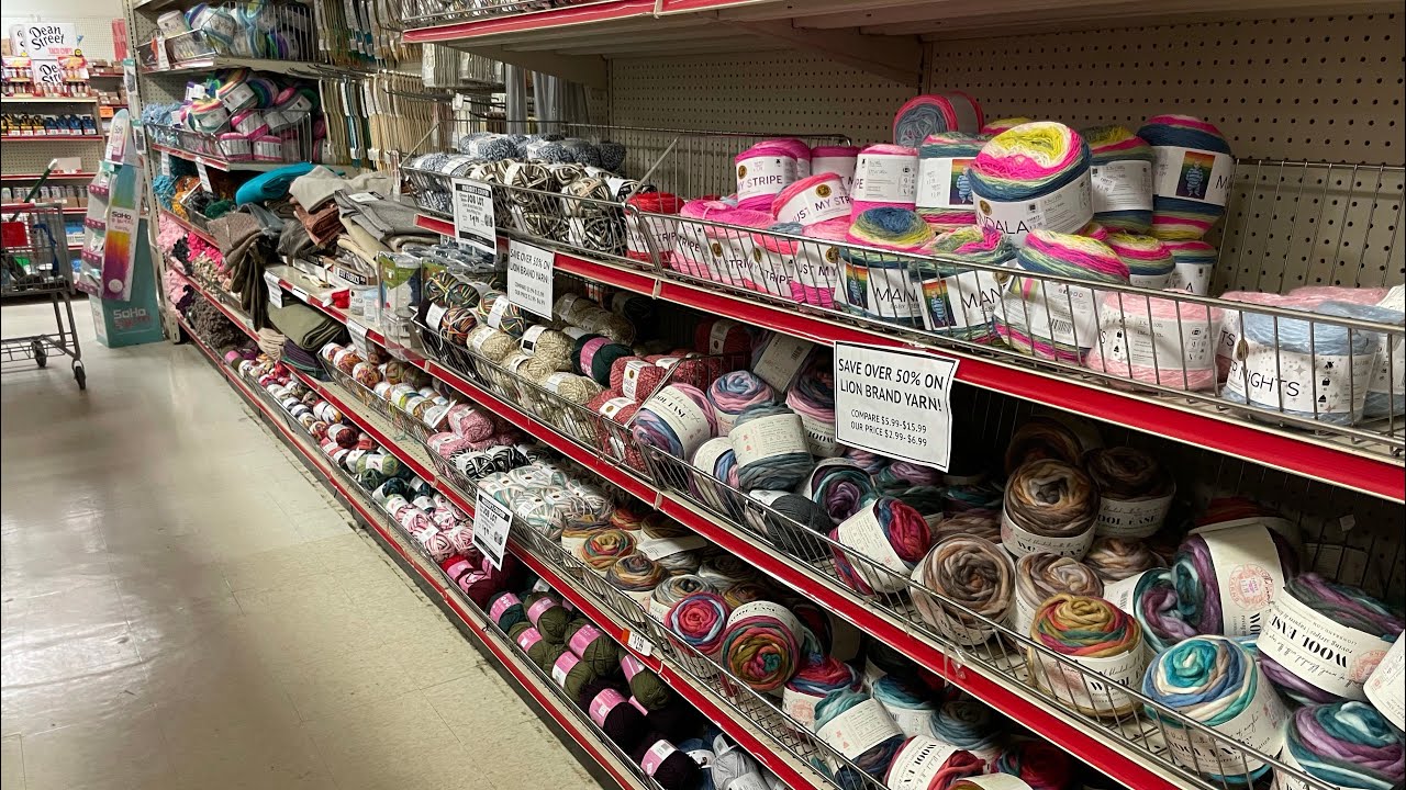 Yarn Shopping OSJL - NEW Lion Brand closeouts #yarnshopping #lionbrandyarn #yarn #closeout