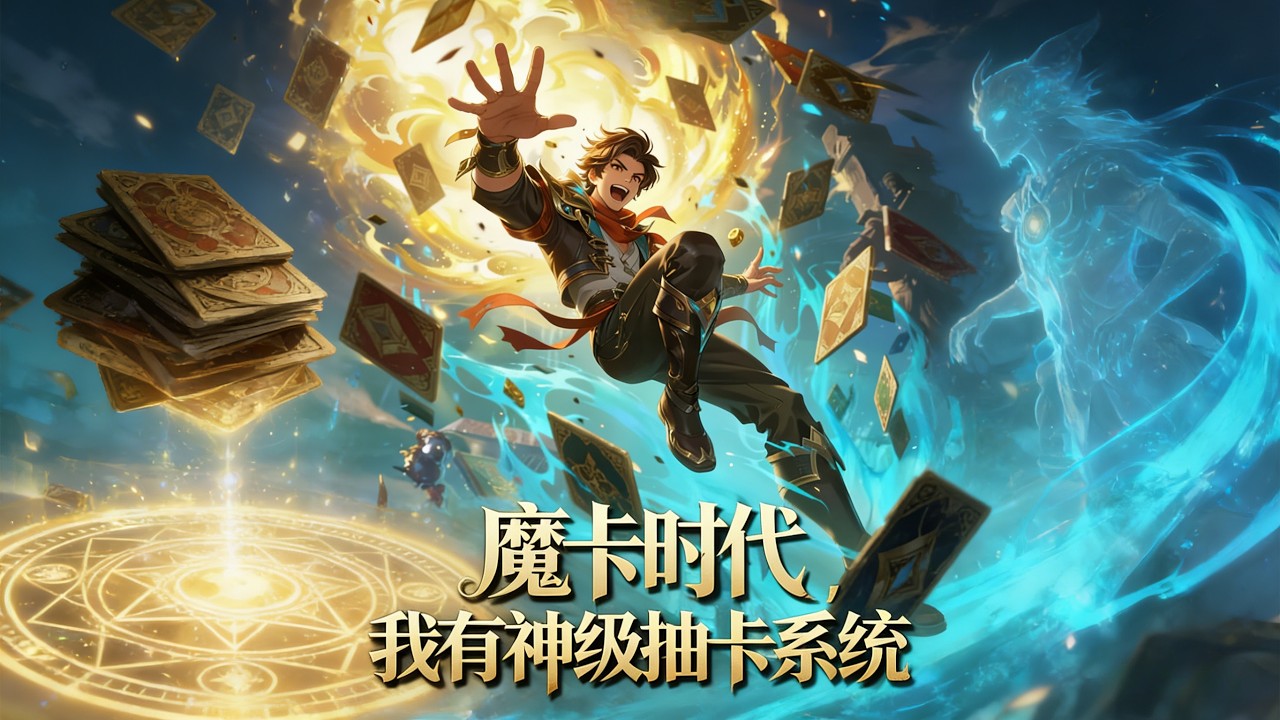 【FULL】《魔卡時代，我有神級抽卡系統》傳說中卡片千分之一的掉率難倒全服，主角覺醒神級抽卡系統，解鎖無限連抽，滿屏金光橫掃全服。 #二次元#原創動畫