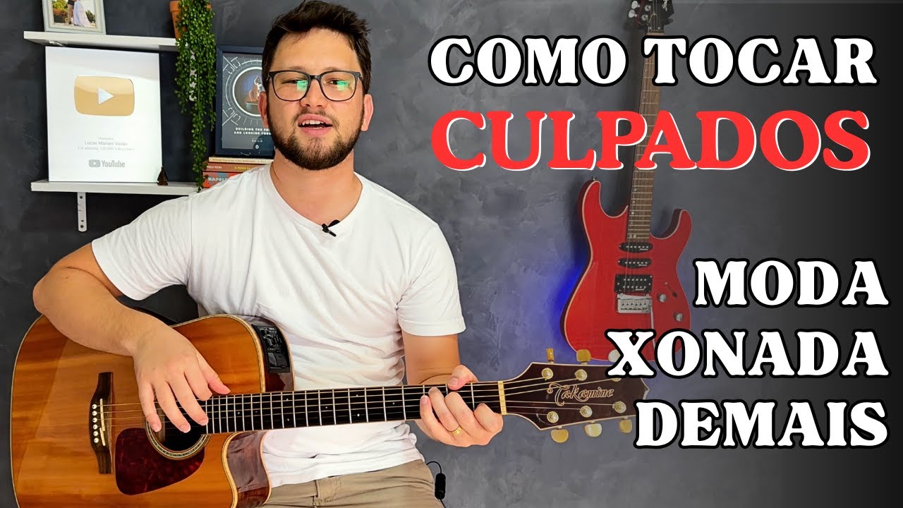 Como Tocar CULPADOS (Adalberto e Adriano) Simplificada no Viol&atilde;o