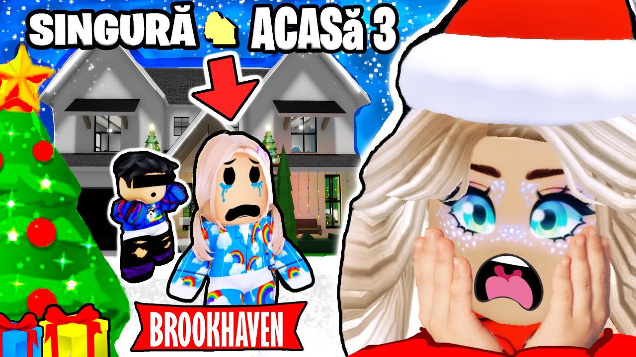SINGURI ACASA 3 de CRACIUN in Brookhaven Roblox